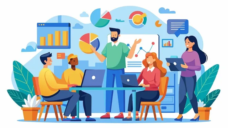 Expert team at best digital marketing agency in Janakpuri West